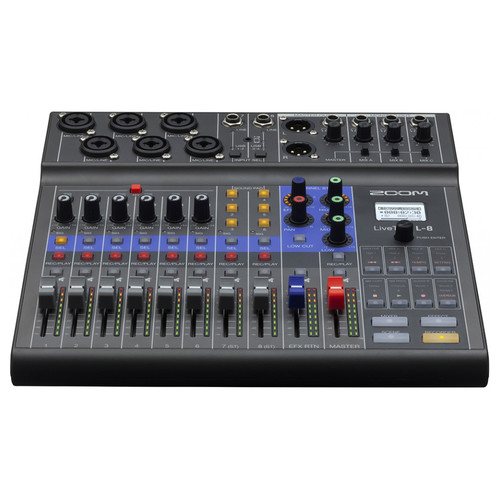 Gravador de Áudio ZOOM L8 Digital Mixer and Multitrack Recorder