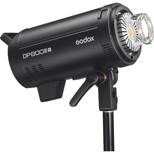 Flash GODOX DP800III-V Flash de estúdio profissional com lâmpada
