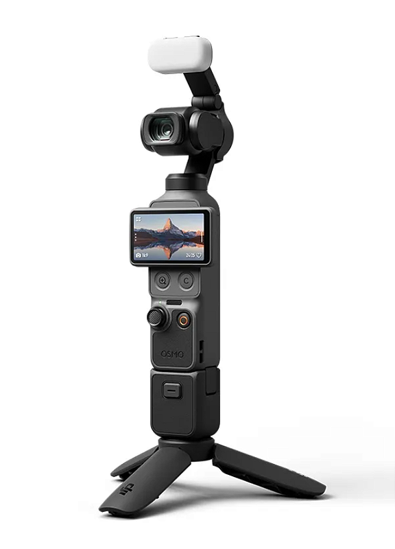 DJI Osmo Pocket 4 creator combo – gravação 4K/240fps + acessórios