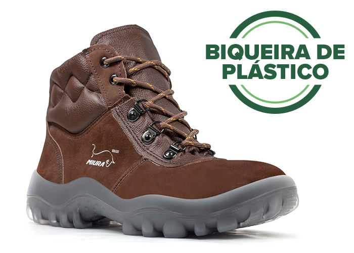 Botina Miura Nobuck Safetline - Safetline Equipamentos de Segurança