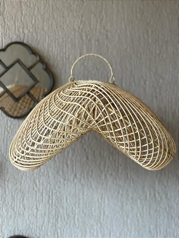 Luminária de Teto Ratan Indonésia Marrocos For You Decoração e