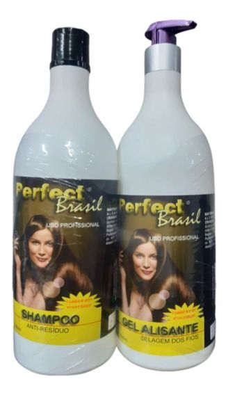Escova Progressiva Perfect Brasil 1 litro - Cosméticos LC - Cosméticos,  Perfumaria e Cuidados Pessoais