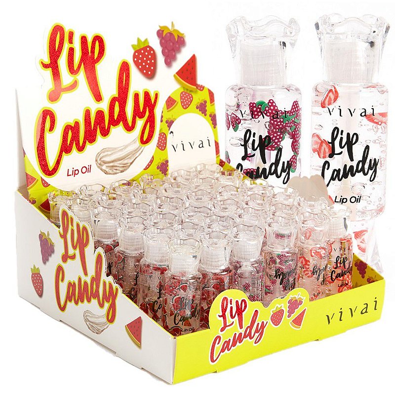 Vivai Lip OIl Candy Bombom 3096 Box C/36 Unid Distribuidora JCF