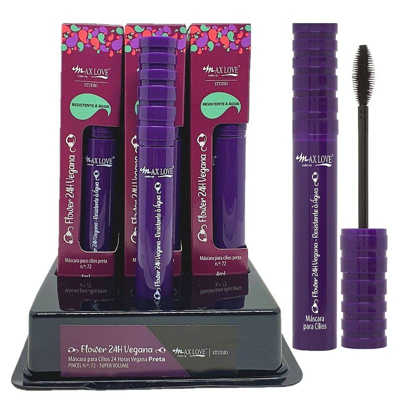 Max Love - Mascara de Cílios Super Volume N 72 - Box c/24 (Nova