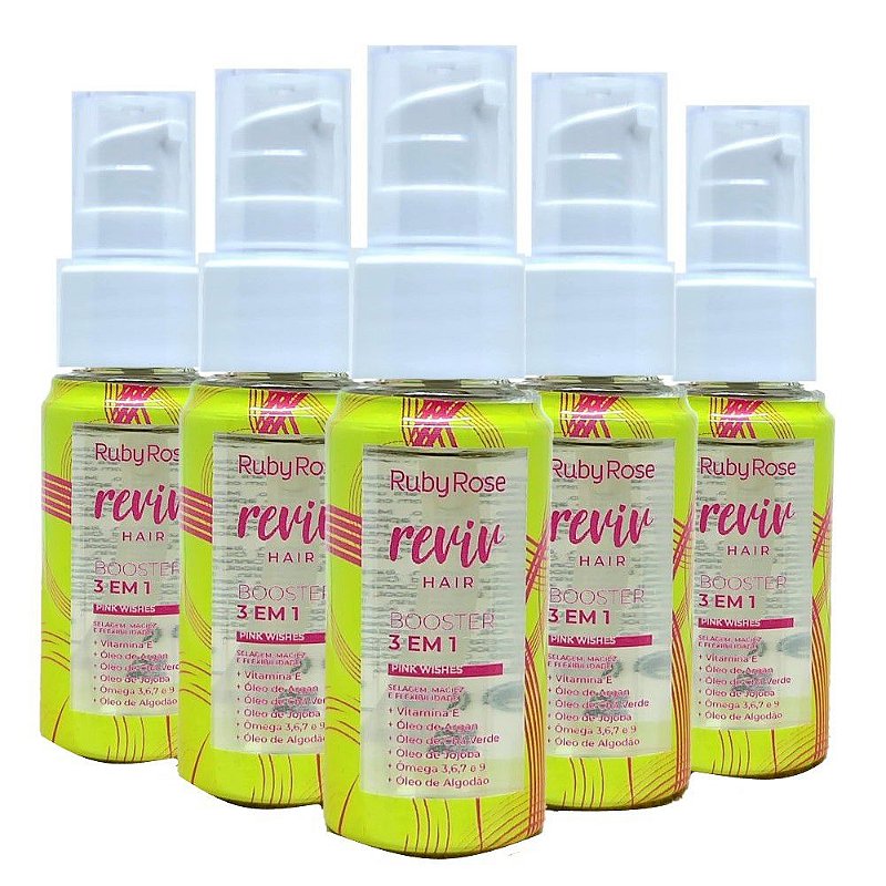 Booster 3 em 1 Ruby Rose Atacado Pink HB807 - Distribuidora JCF