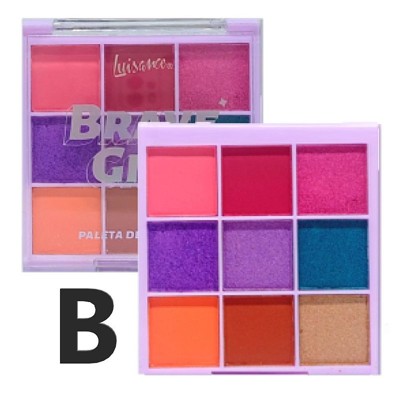 Luisance - Paleta De Sombras Brave Girl L3177 - COR B - Distribuidora ...