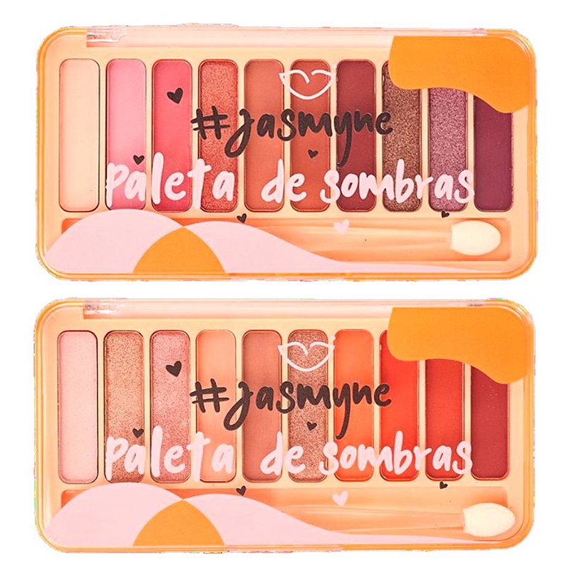 Jasmyne - Paleta de Sombras JS12051 - Kit C/6 Und - Distribuidora