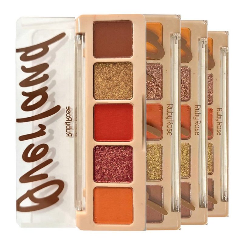 Ruby様３点おまとめ Ruby Rose - Paleta de Sombras Overland HBF533 - Kit C/06 UND