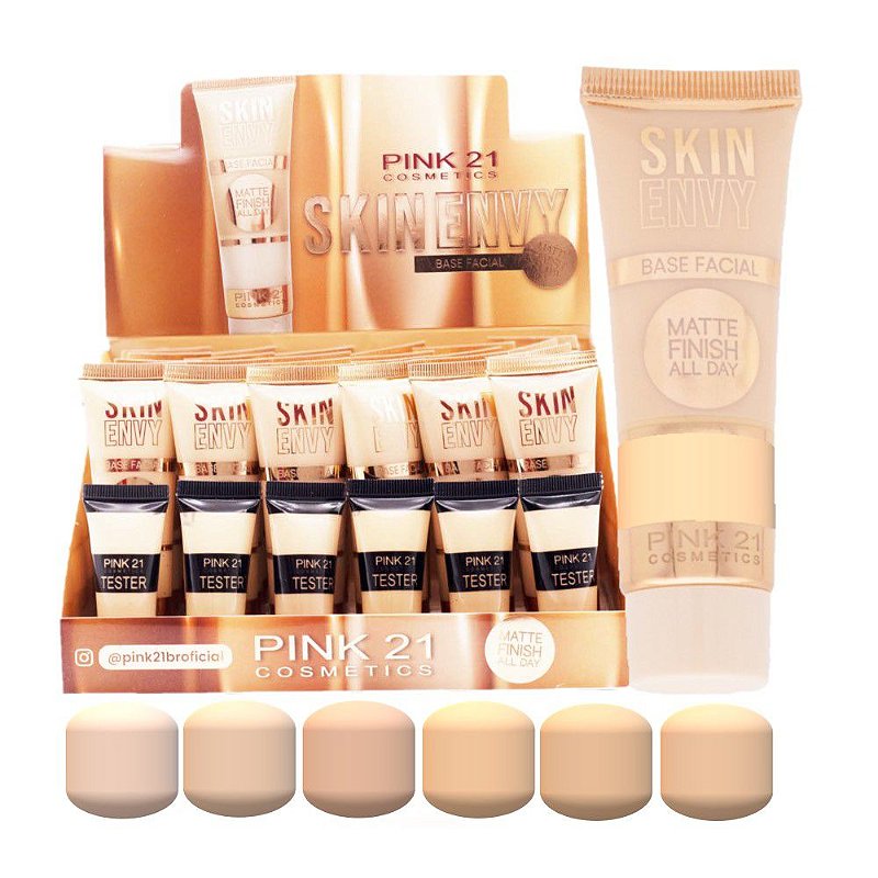 Pink 21 - Base Facial Matte Skin Envy CS4146 - Box C/24 UND