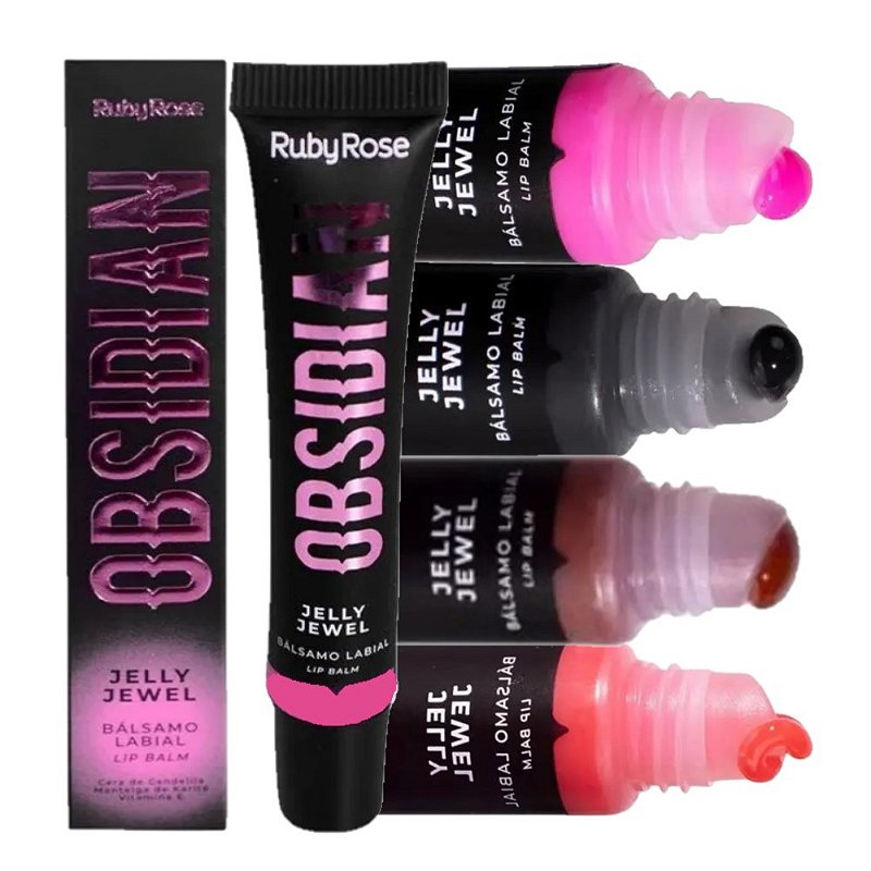 Ruby Rose - Lip Balm Obsidian HB7400 JASPER - Distribuidora JCF