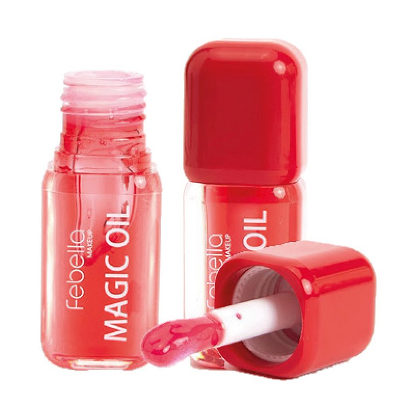 CHAPELLE ROUGE ピュアエジプトオイル 10ml Febella - Lip Oil Magic LG40526 - 4 Und - Distribuidora JCF