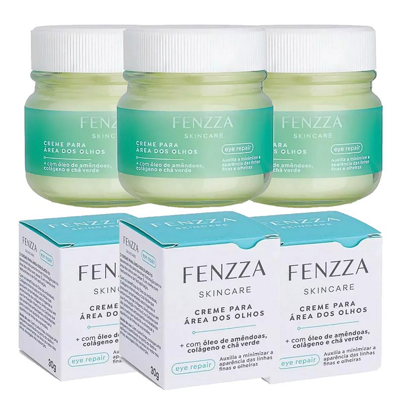 ファセルヴァ クリーム 330g 2本セット Fenzza - Creme para Area dos Olhos Colageno FZ17001 - 6 Und