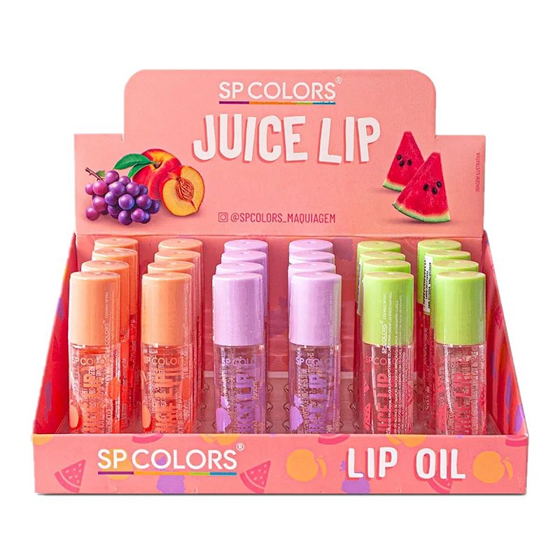 SP Colors - Lip Oil Juice Frutas SP392 - 24 Und - Distribuidora
