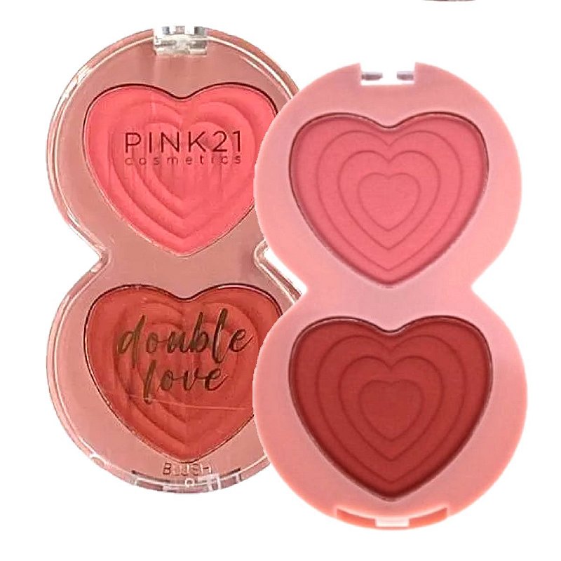 Pink 21 - Blush Double Love CS5073 - COR 02 - Distribuidora JCF