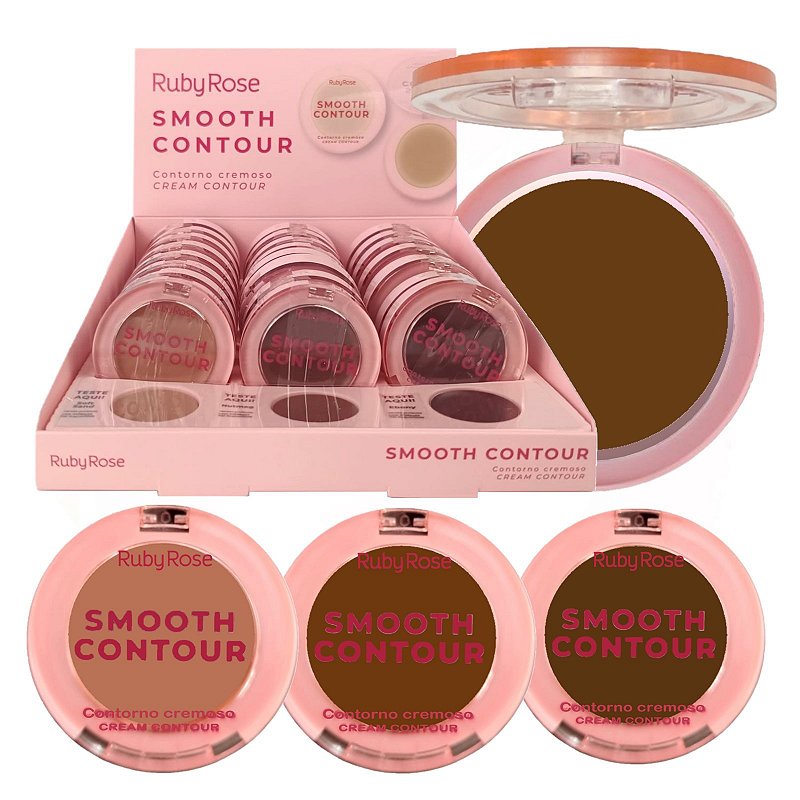 Ruby2smooth Ruby Rose - Contorno Cremoso Smooth Contour HBM201 - 24 Und ...