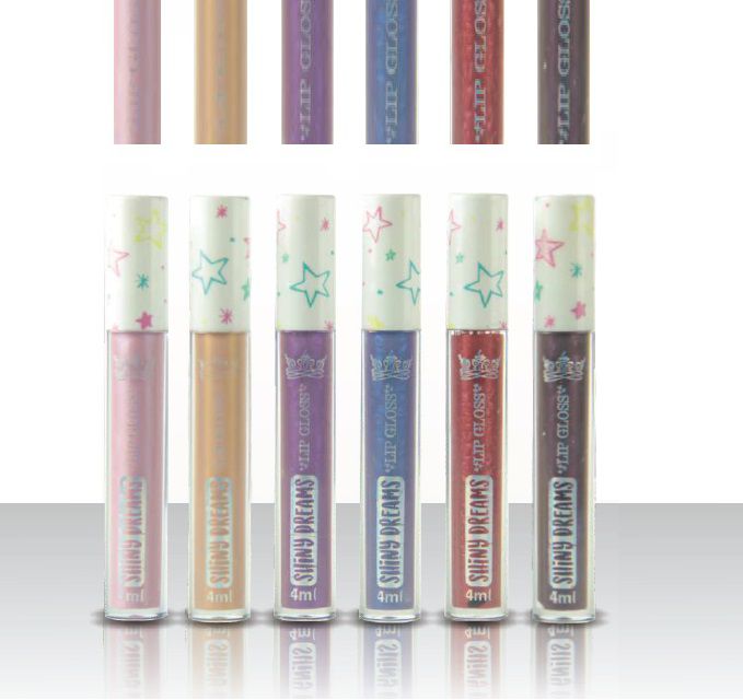 Lançamento!! Lip Gloss Shine Dreams Queen Kit com 6 Unidades