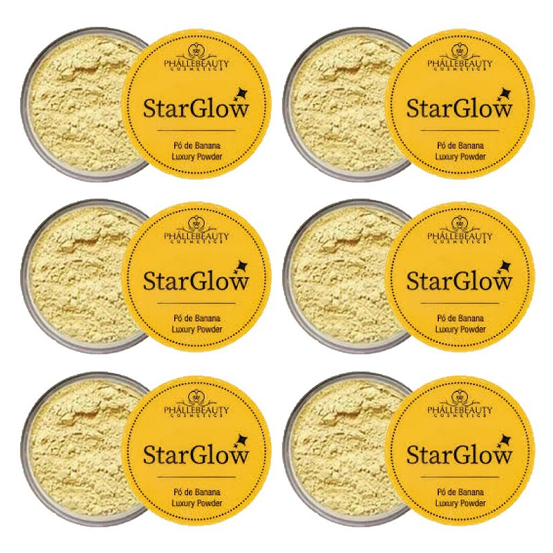 Phallebeauty - Po Banana Star Glow PH003 - 6 Und - Distribuidora