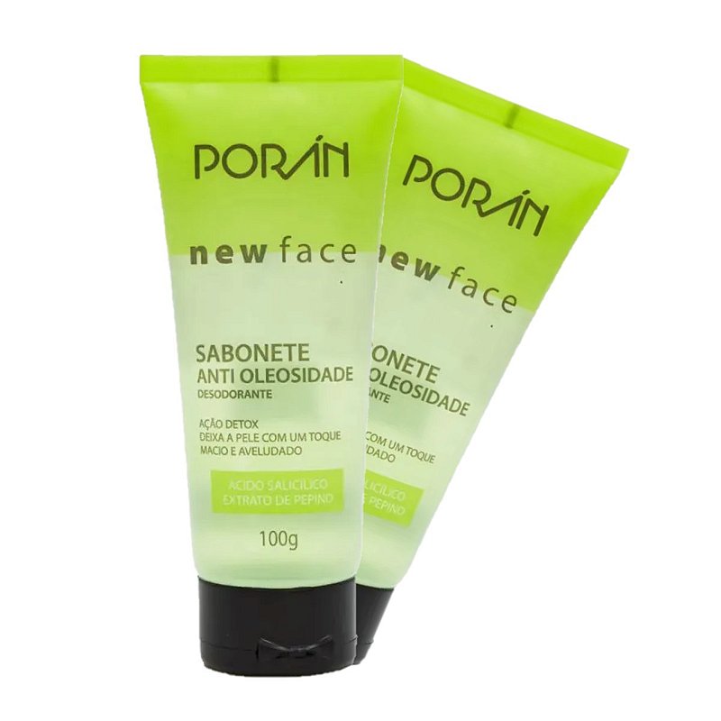 Poran - Sabonete New Face Antioleosidade PR280 - Distribuidora JCF
