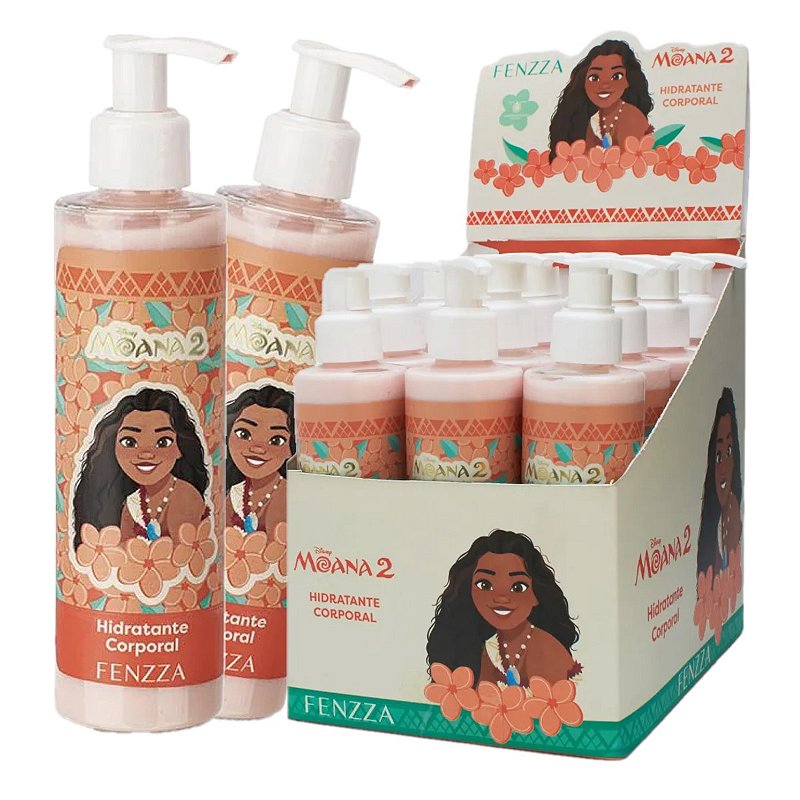 Fenzza - Hidratante Corporal MOANA DIS093 - 12 Und - Distribuidora