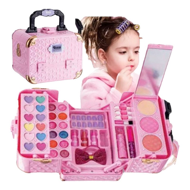 Fenzza - Maleta de Maquiagem Infantil Sonhos Teen - 03 Kits