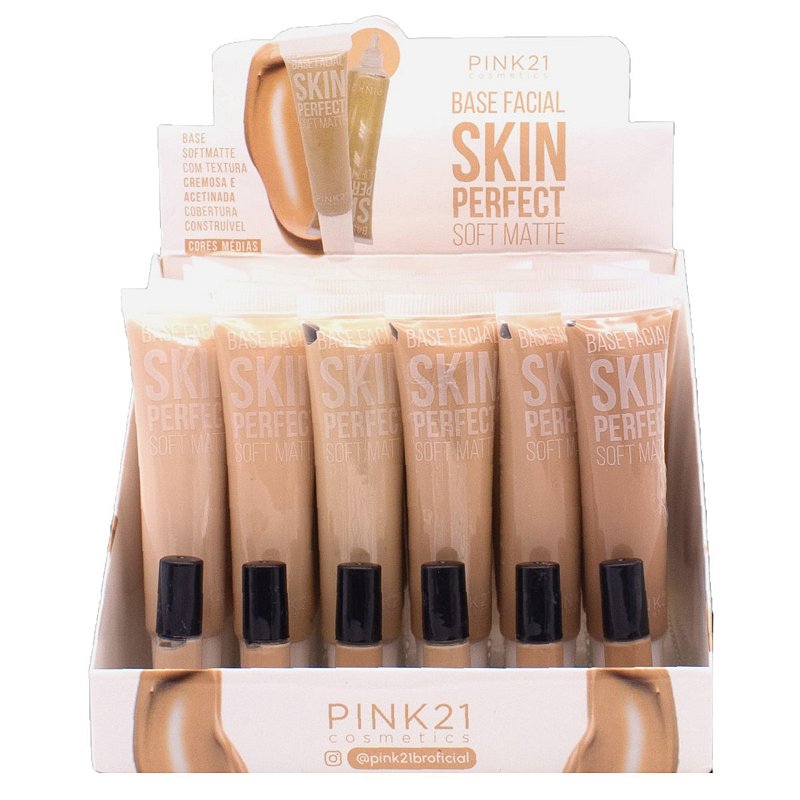 Pink 21 - Base Soft Matte Skin Perfect CS5034 - 24 Und