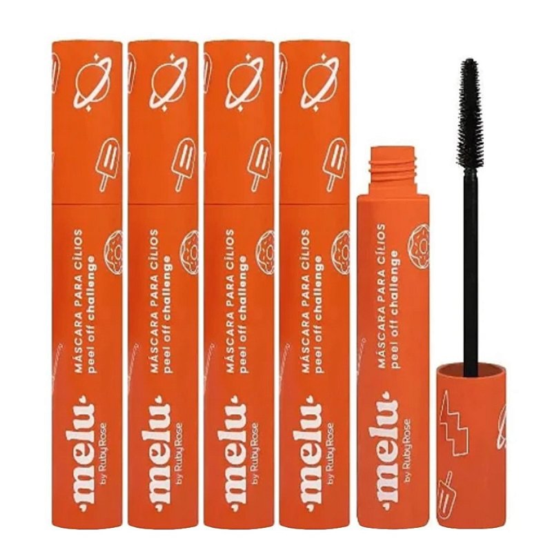Ruby Rose - Mascara De Cilios Peel Off RR5151 CHALLENGE - 6 Und