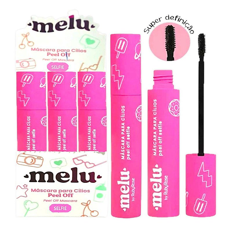 Ruby Rose - Mascara De Cilios Peel Off RR5151 SELFIE - 12 Un