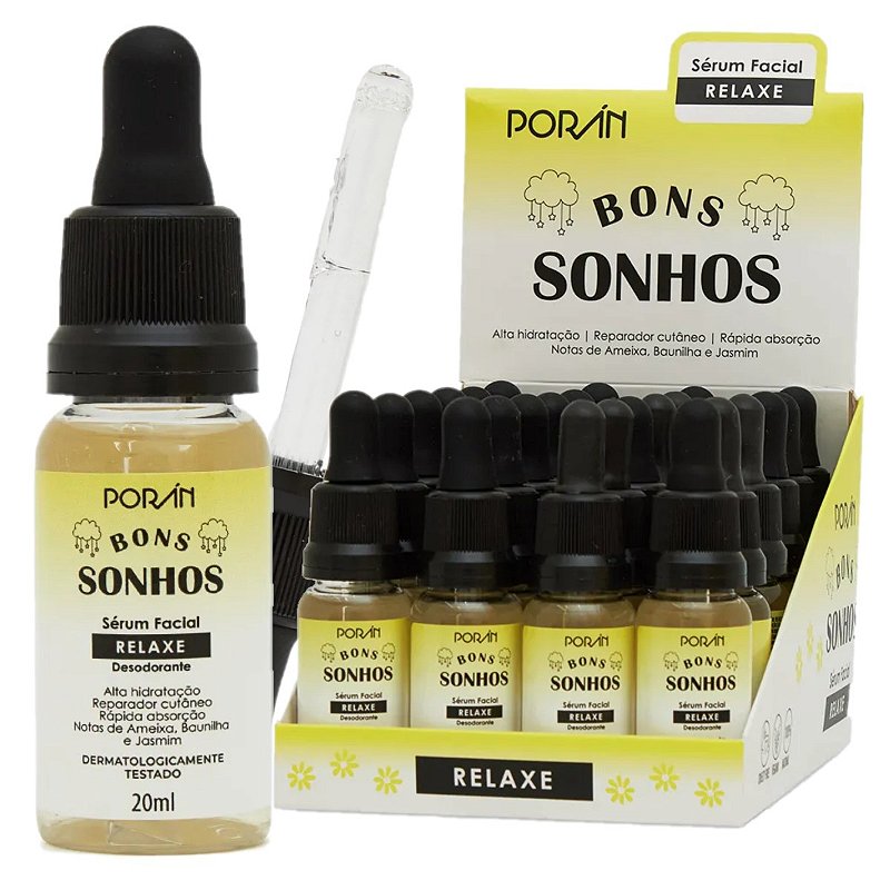 Poran - Serum Facial Bons Sonhos PR332 RELAXE - 24 Und