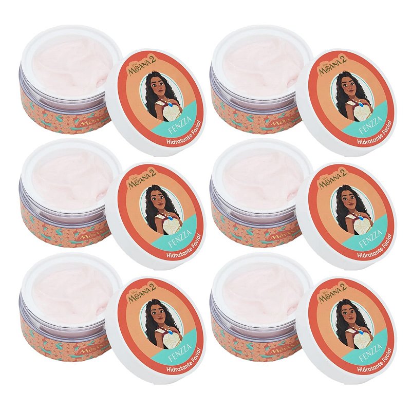 Fenzza - Hidratante Facial MOANA DIS065 - 6 Und - Distribuidora