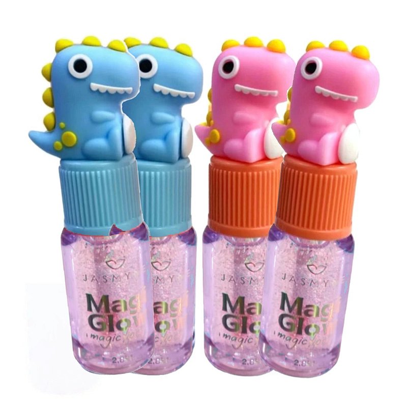 Jasmyne - Lip Oil Magi Glow Dino JSJ18032 - 6 Und - Distribuidora
