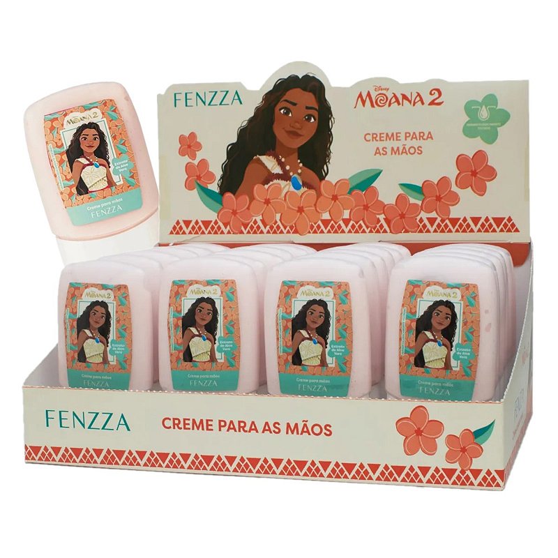 Fenzza - Creme para as Mãos Moana DIS068 - 24 Und - Distribuidora