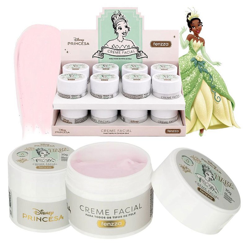 フェイスクリーム Aphros Queen Platina Cream SPECIAL CREAM Fenzza - Creme Facial Princesa Tiana Disney DIS237 - 16 Und