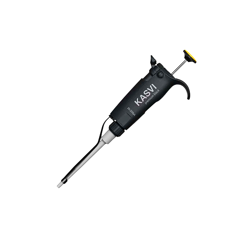 Micropipeta Premium Black Kasvi – design ergonômico