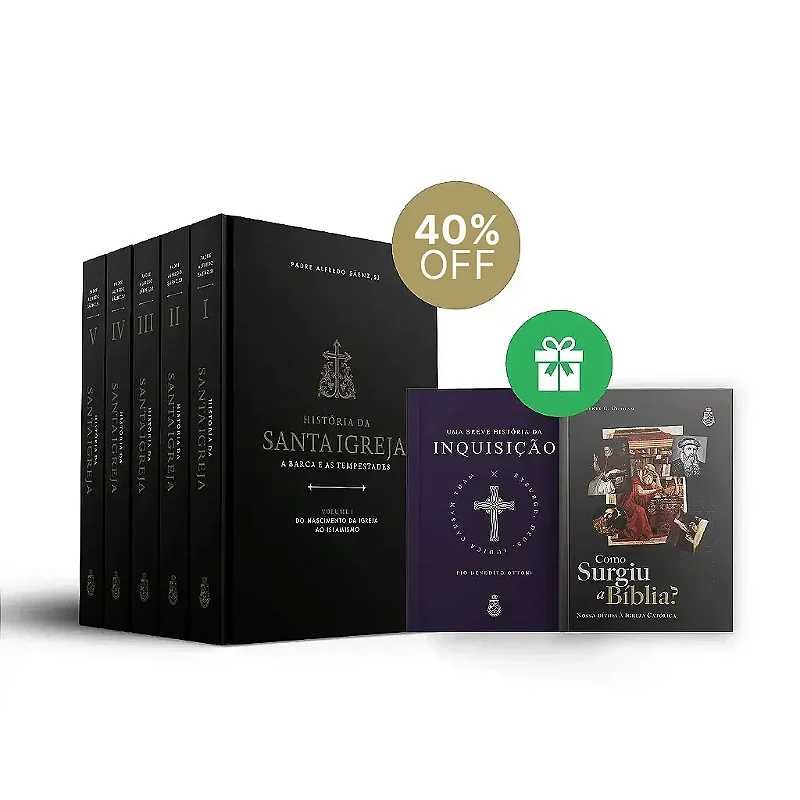 História da Santa Igreja - Padre Alfredo Sáenz, S - Livraria