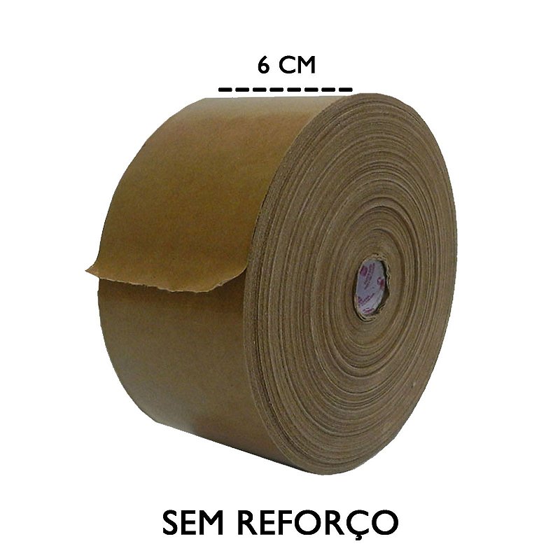 Fita adesiva gomada - Papelão&Cia - Caixas de Papelão e embalagens em geral