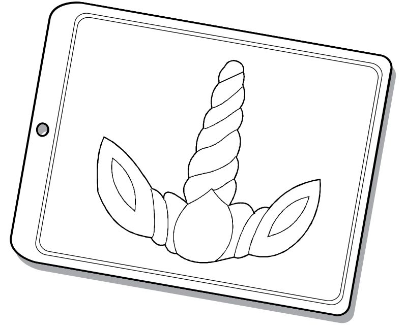 Forma De Acetato Chifre Unicornio G Mod 1544 Crystal Rizzo Confeitaria Loja De Confeitaria Rizzo Confeitaria