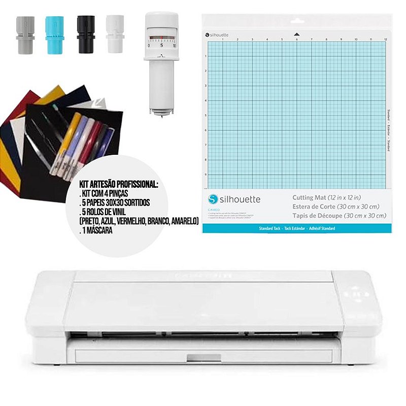 Máquina de Corte Silhouette Cameo 5 Plus Branca - SILH-CAMEO-5