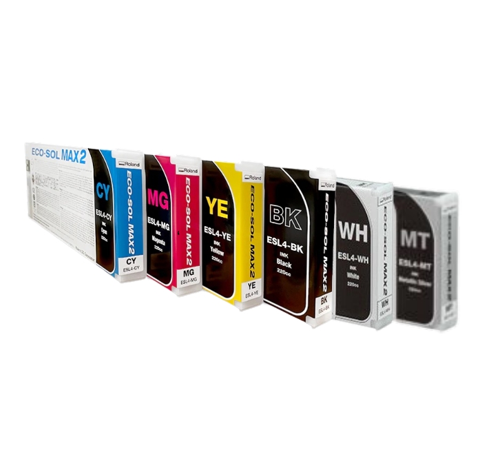 Tinta Eco-Solvente Roland ECOSOLMAX-2 - Cartucho 220 ML - Formato