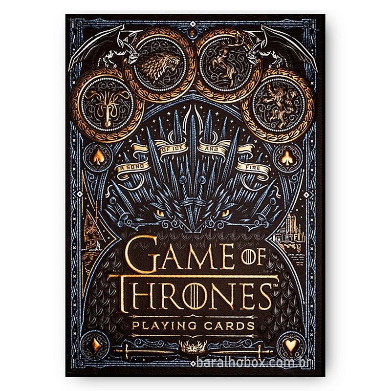 Baralho Game of Thrones - Baralho Box - Sua loja online de Baralhos