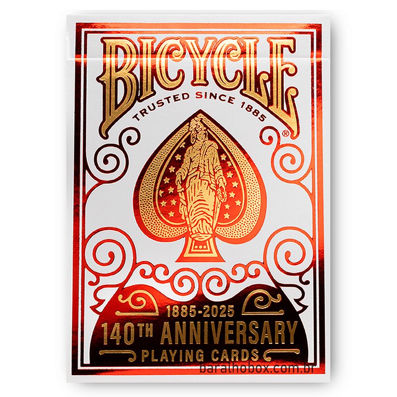 Baralho Bicycle 140th Anniversary - Baralho Box - Sua loja online