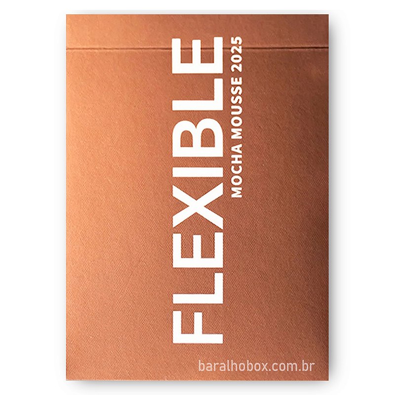 Baralho Flexible Mocha Mousse - Baralho Box - Sua loja online de