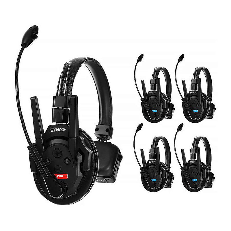 その他 SYNCO Xtalk XPro Series XPro5 Sistema de Intercomunicação Sem Fio Synco Xtalk XPro5 2.4 GHz