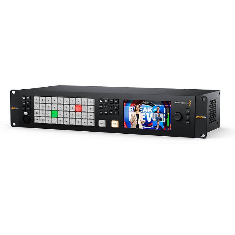 Monitoring Rack Visual Blackmagic ATEM Monitoring Rack Panel 40 - Broadcast Video SP