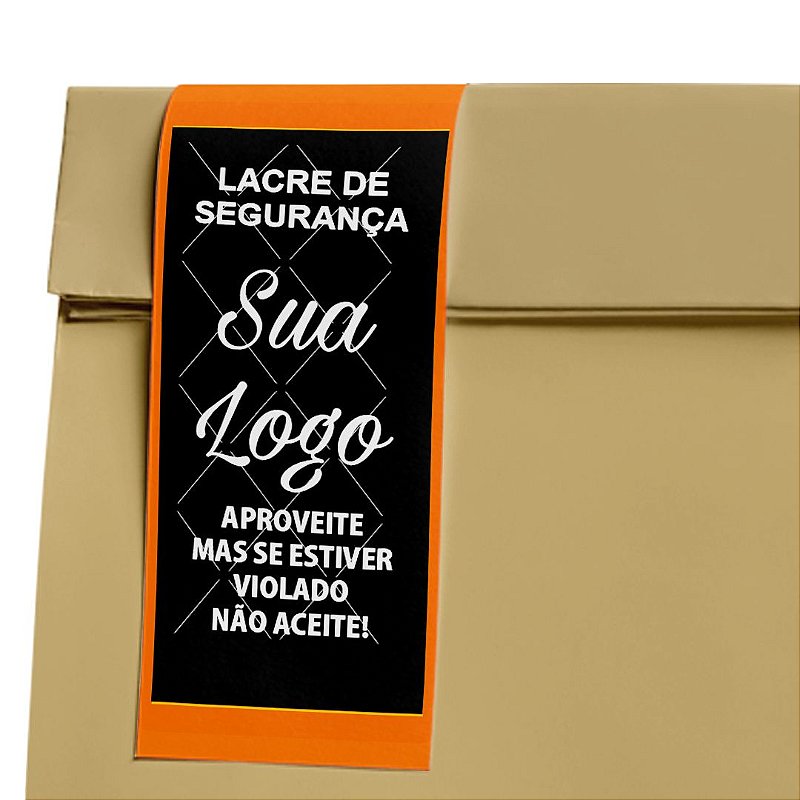 Adesivos Lacre para Delivery