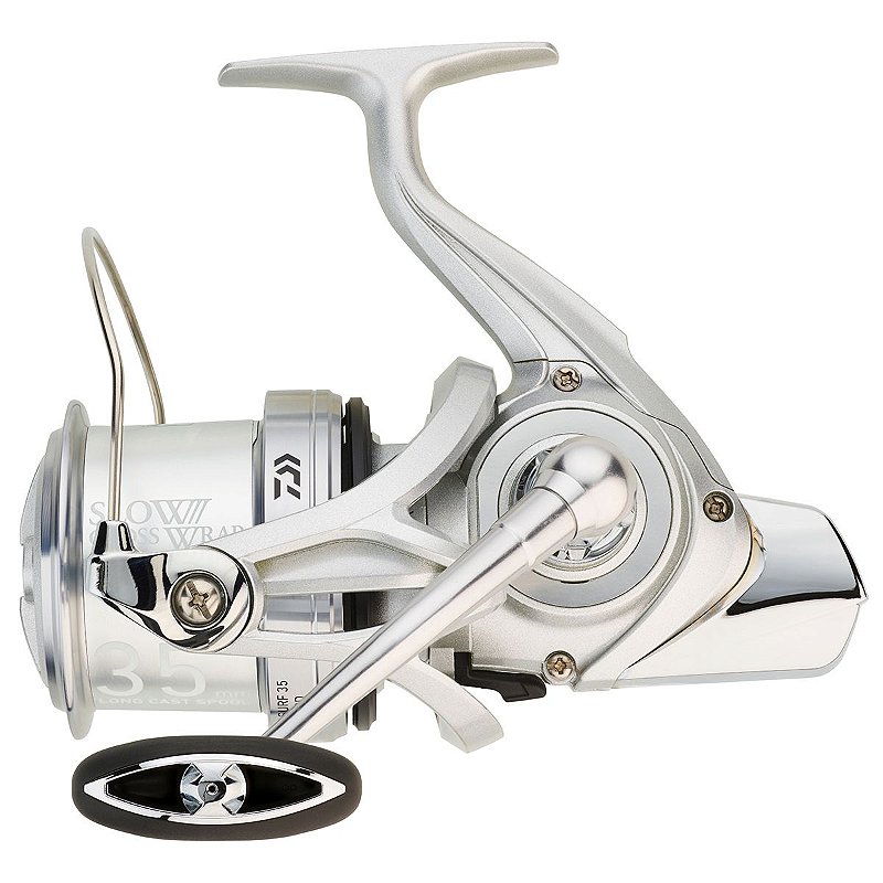 【2本】DAIWA CROSS CARBO MARINE SURF X T19② Molinete Daiwa Crosscast Surf 35 SCW - Marlim Pesca