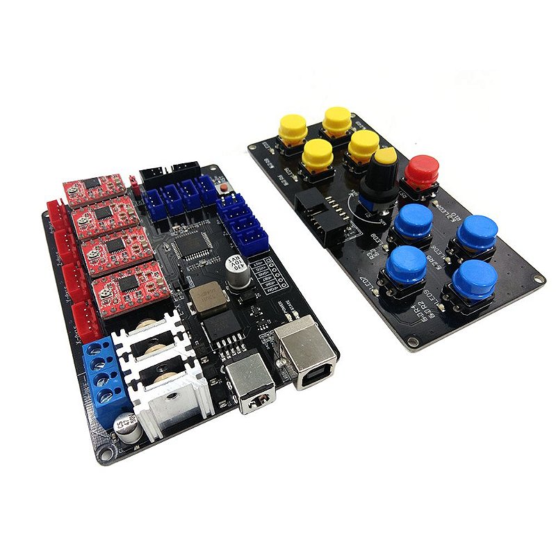 Placa de controle USB CNC/ Router ou Laser 4 eixos - grupoethecnc ...