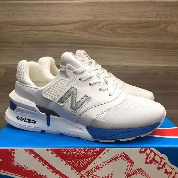 tenis new balance azul bebe