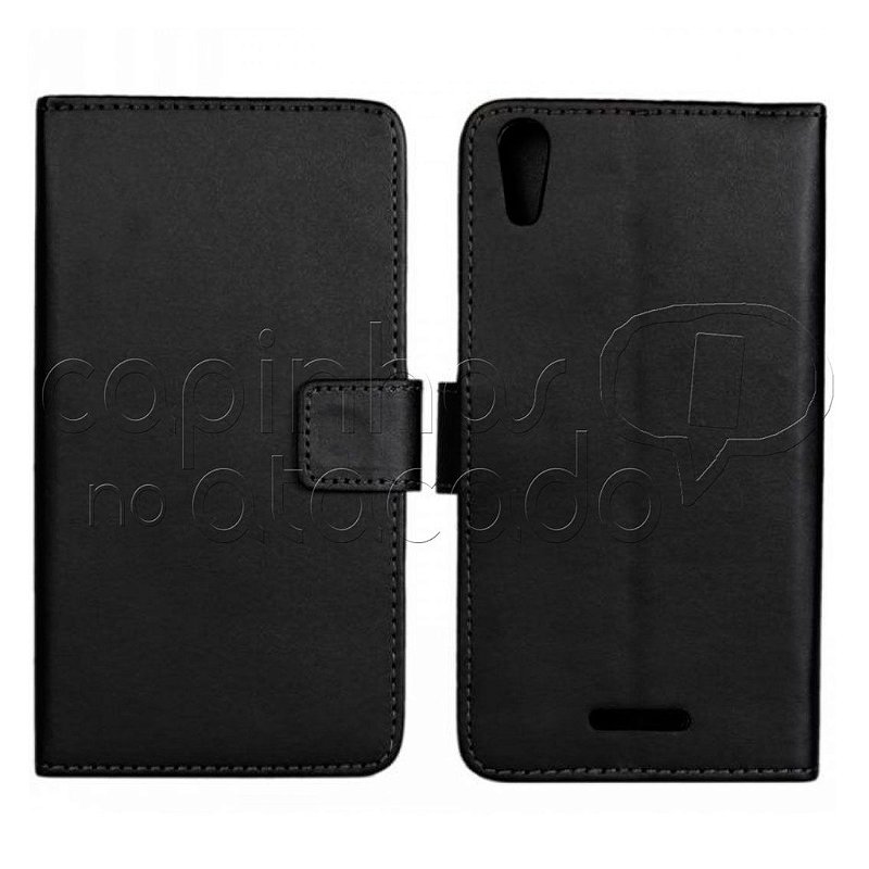 Carteira de Couro Sintético Cores Masculinas para 