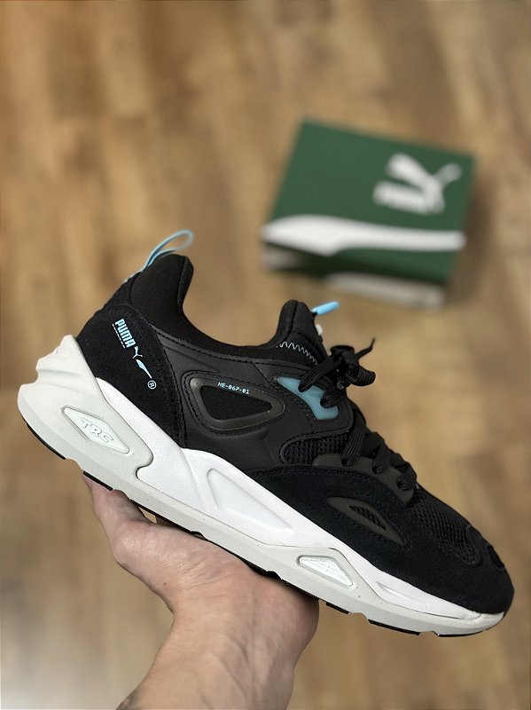PUMA TRC BLAZE (Black/Blue Atoll) - Corre de Rua