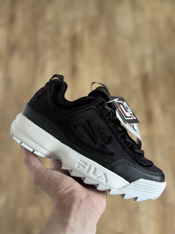 Tênis fila disruptor ii premium cheap velour feminino